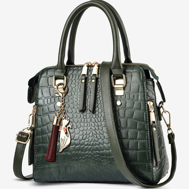 Bolso Celestia efecto cocodrilo