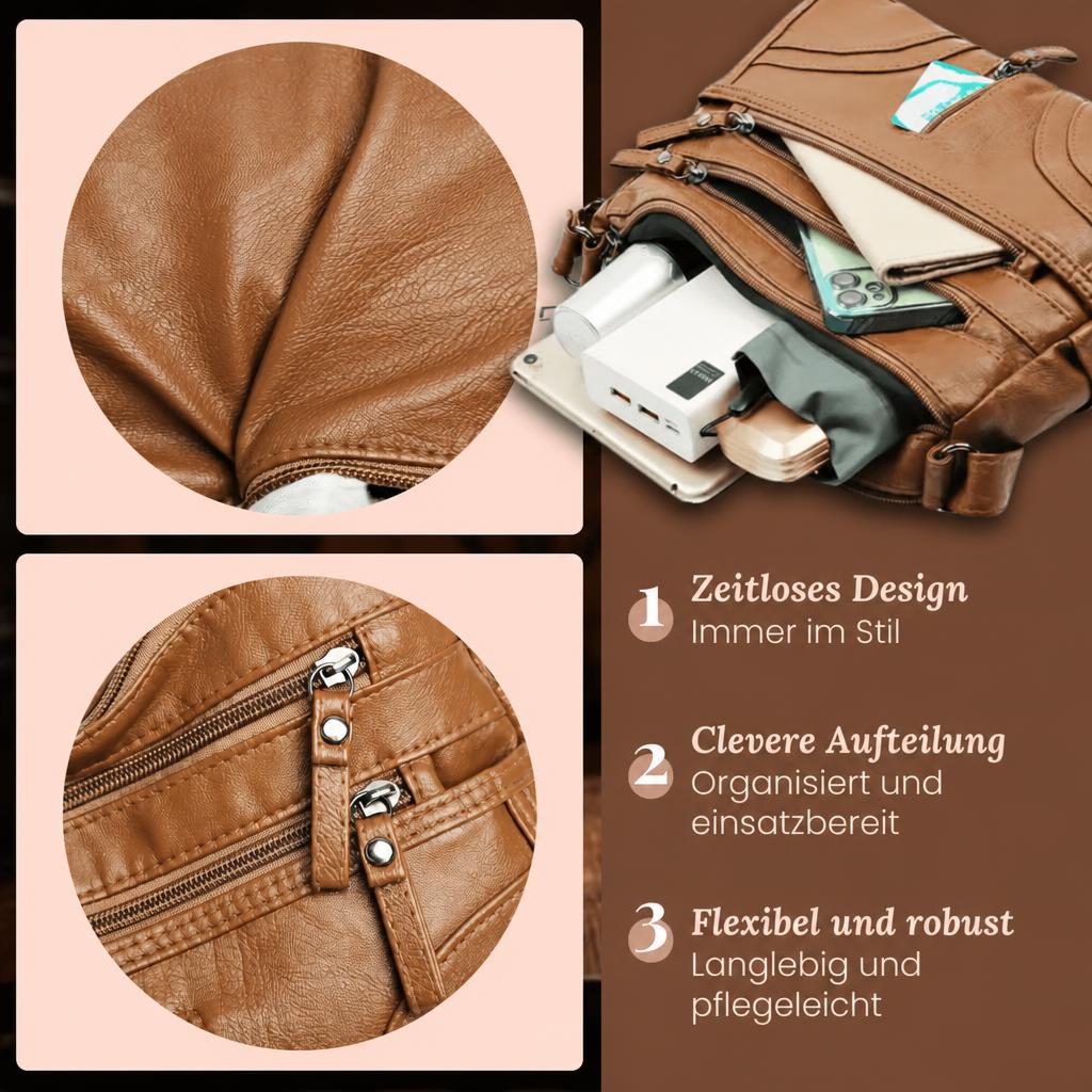 Emanuelas multifunktionale Schultertasche