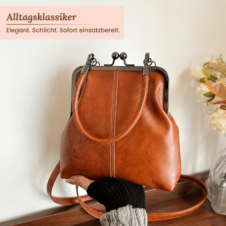 Martinas Vintage Handtasche mit Rahmen