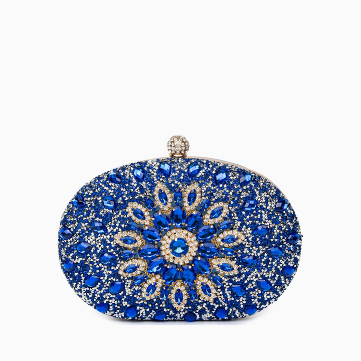 Odette Clutch Bag - Silver