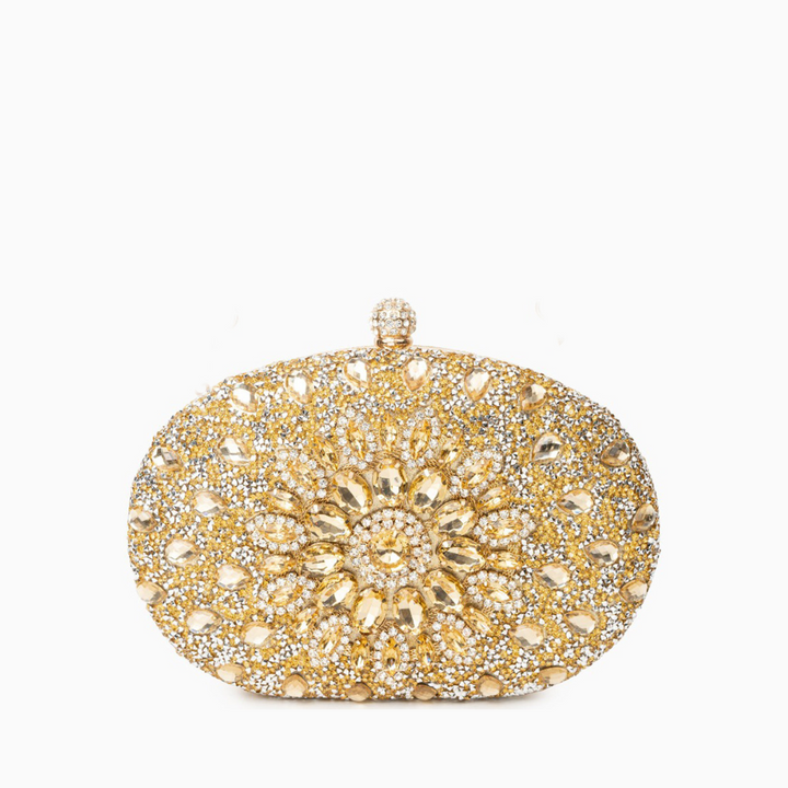 Odette Clutch Bag - Silver