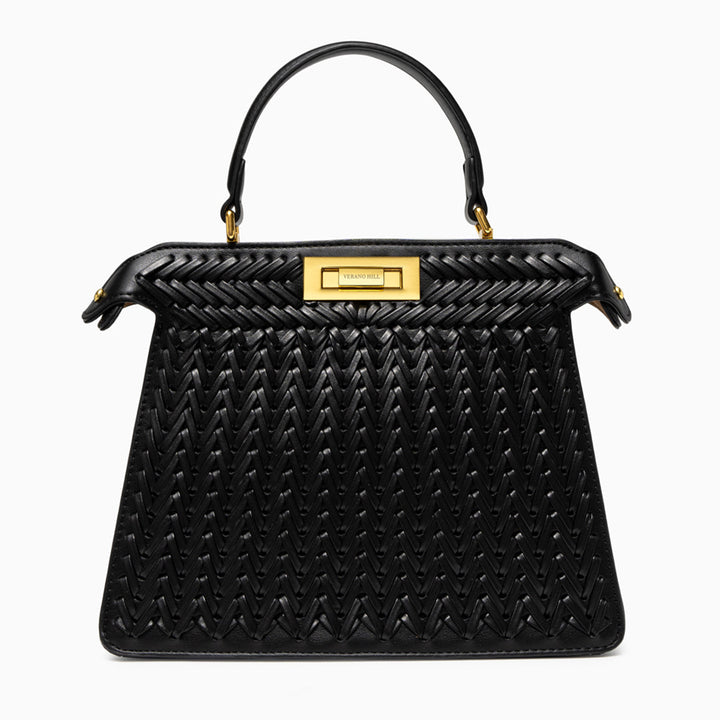 Celeste Woven Bag - Red