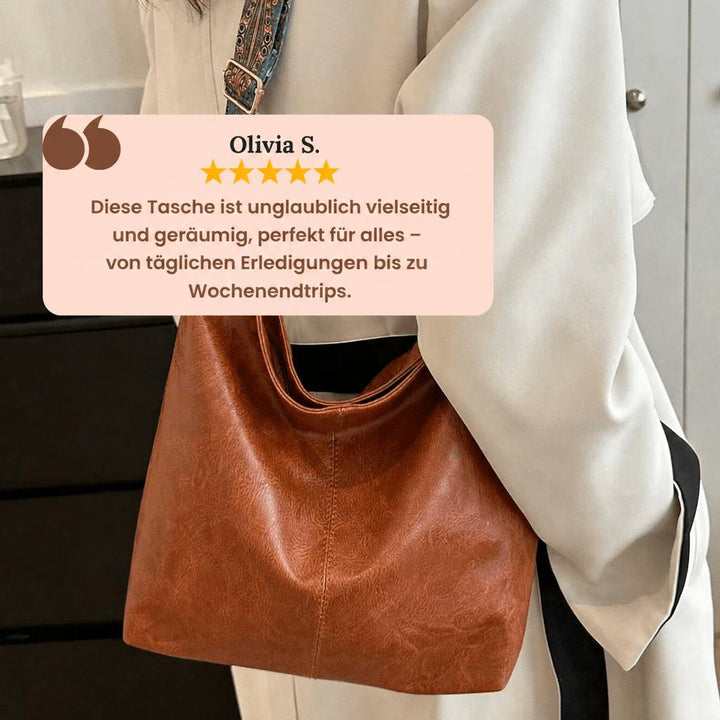 Albas Strukturierte Schultertasche
