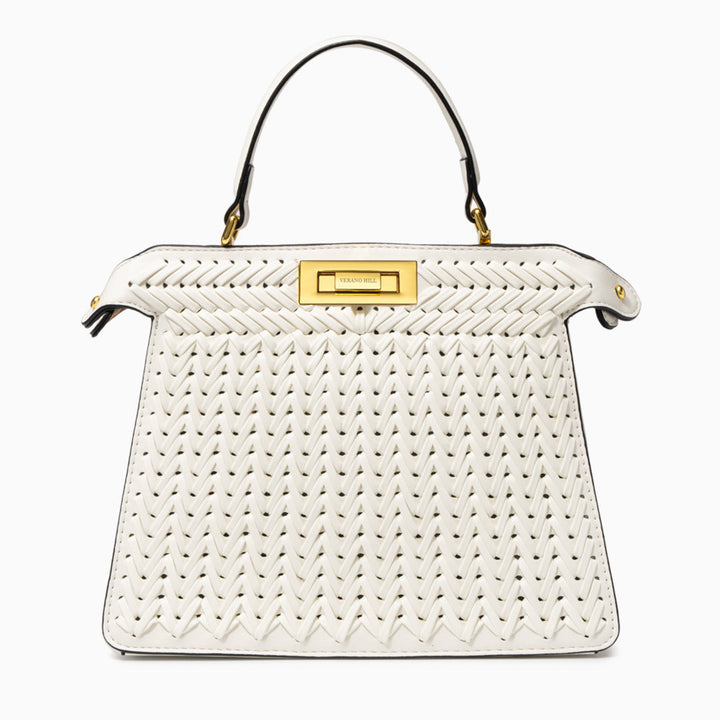 Celeste Woven Bag - Red