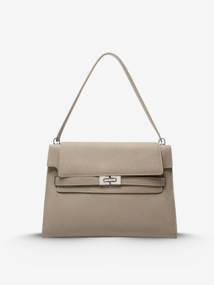 Vera Modern Shoulder Bag - Coffee