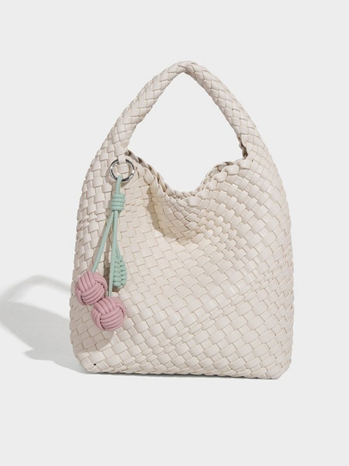 Liora Woven Tote - Pastel Edit