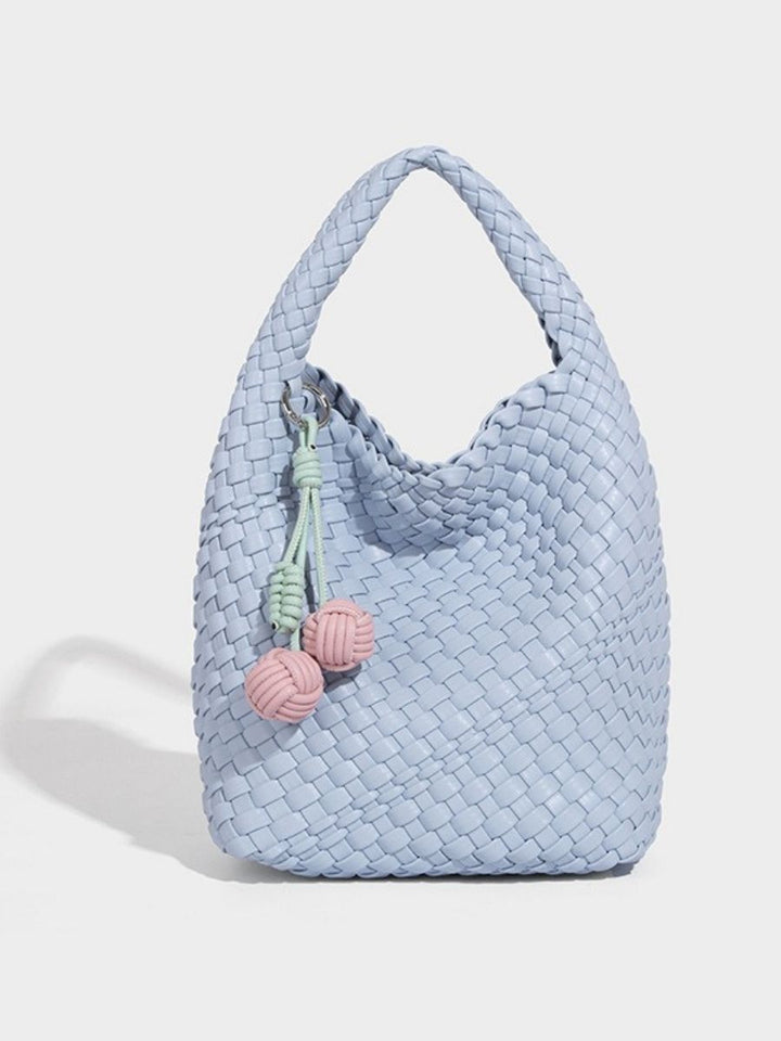 Liora Woven Tote - Pastel Edit