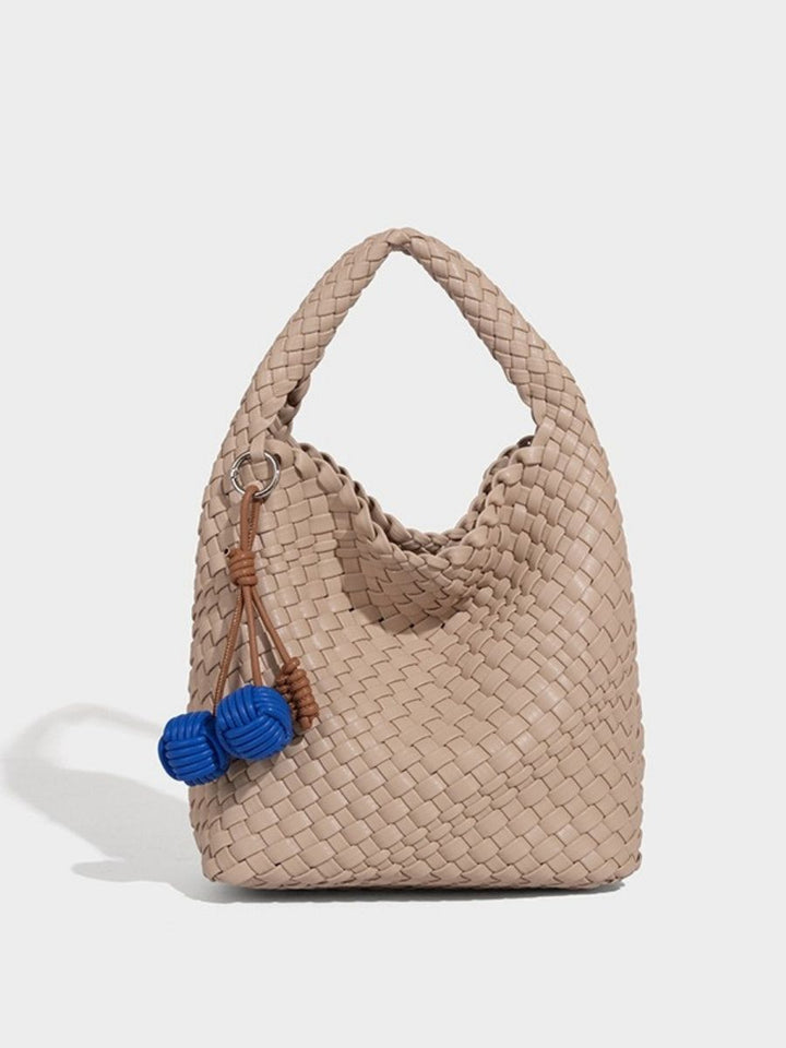 Liora Woven Tote - Pastel Edit