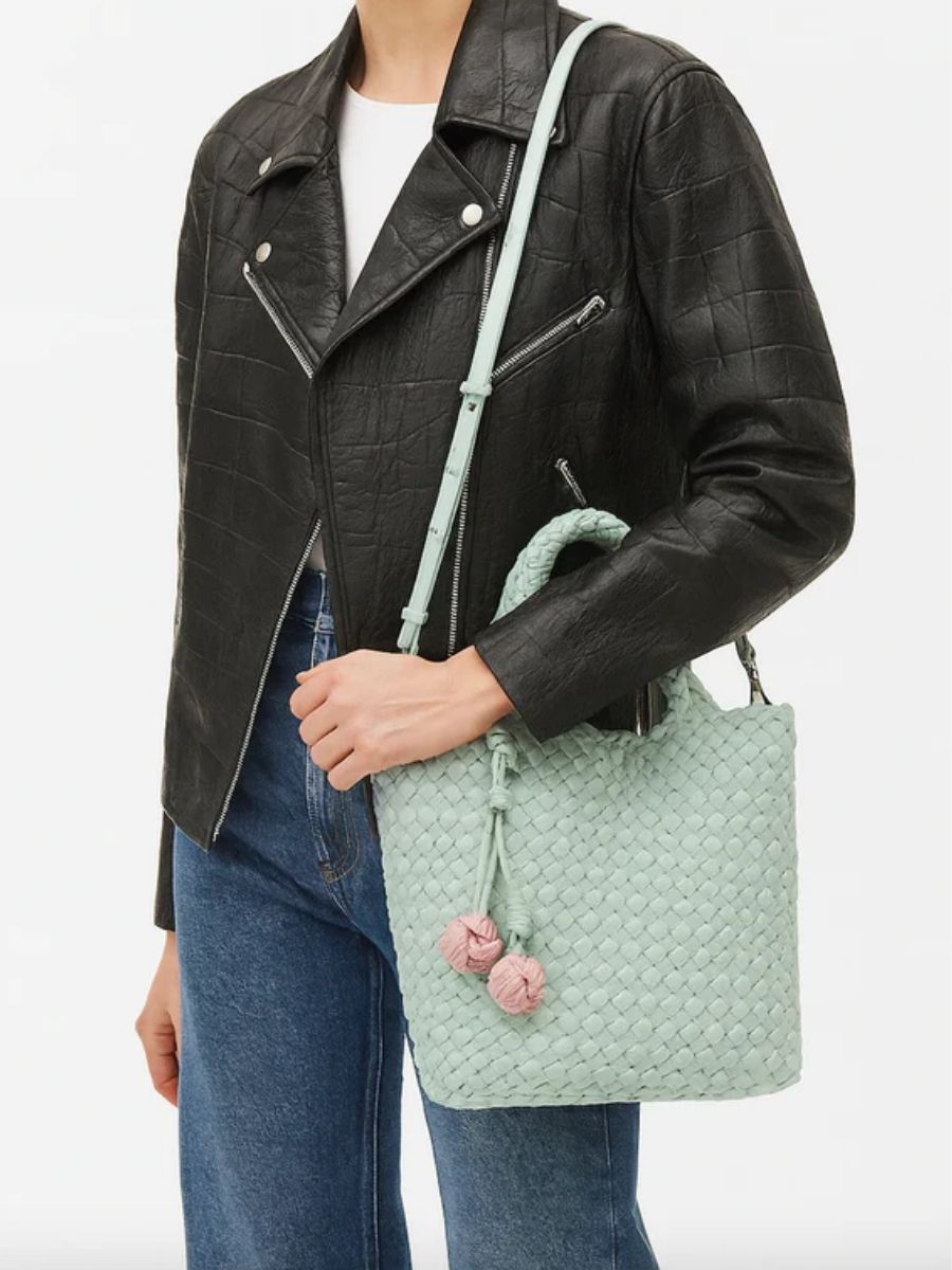 Liora Woven Tote - Pastel Edit