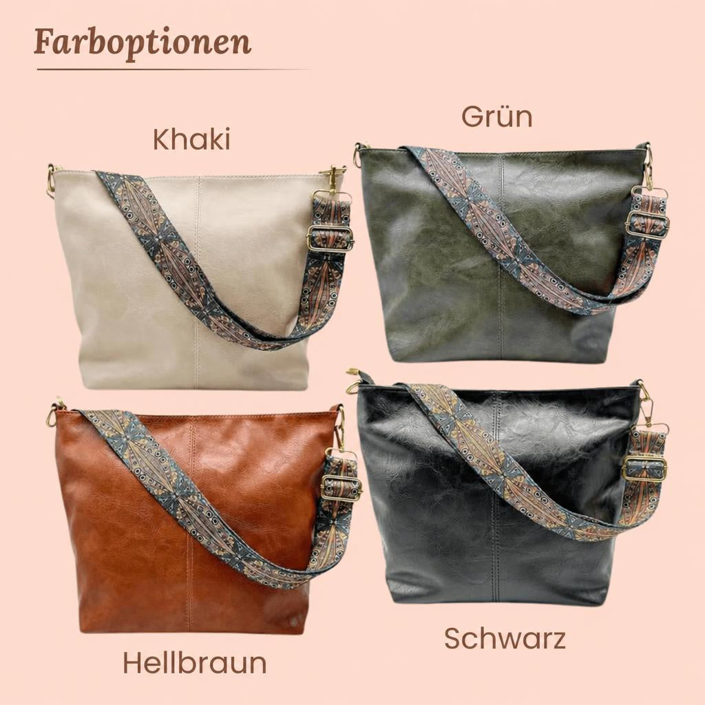 Albas Strukturierte Schultertasche
