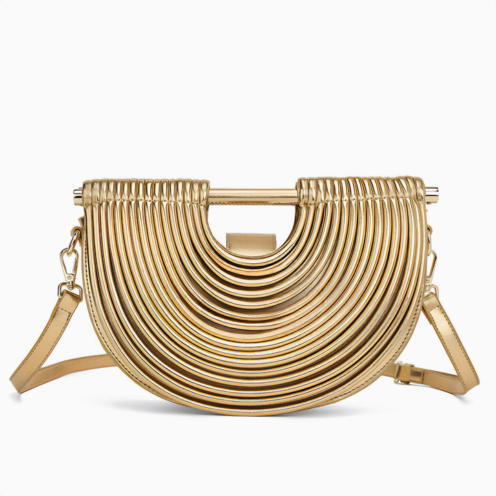 Amaya Handbag - Gold