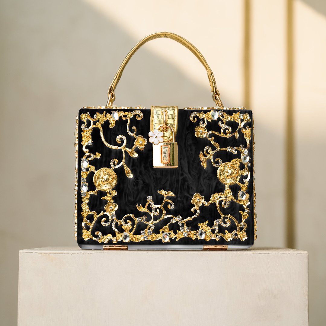 Lucent Acrylic Bag - Black