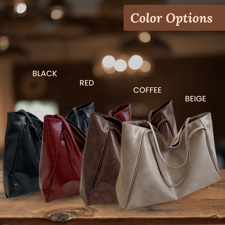 Silvia's Sleek Minimalist Tote Bag