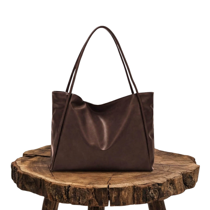 Silvia's Sleek Minimalist Tote Bag