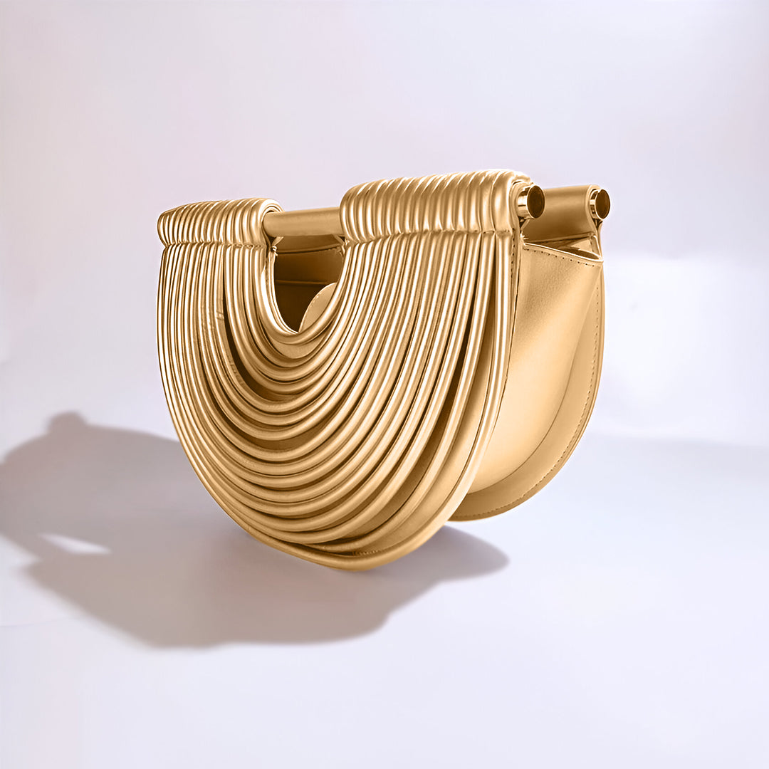 Amaya Handbag - Gold