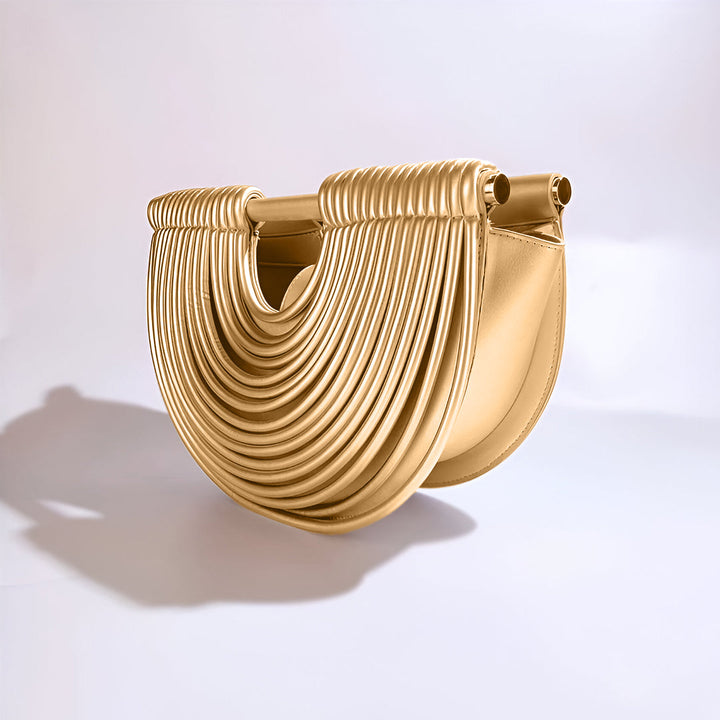 Amaya Handbag - Gold