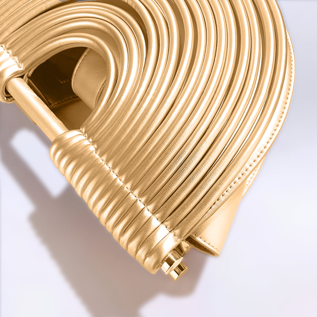 Amaya Handbag - Gold