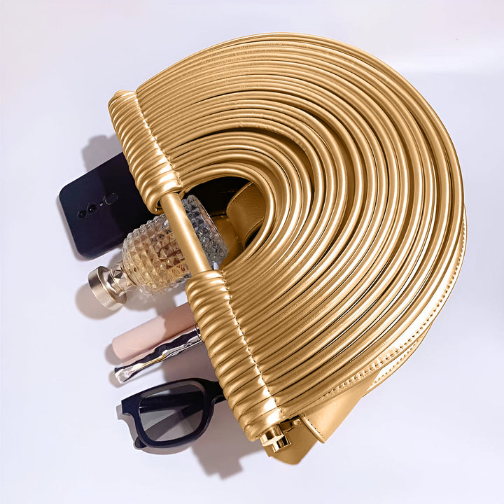 Amaya Handbag - Gold