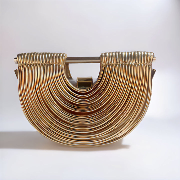 Amaya Handbag - Gold