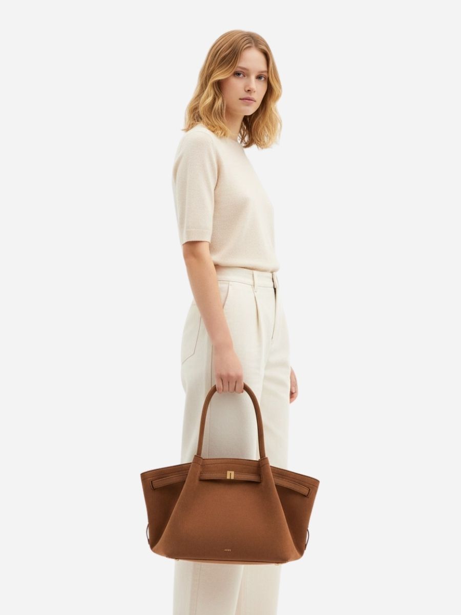 Terra Medium Tote - Brown