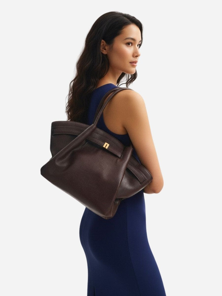 Terra Medium Tote - Coffee
