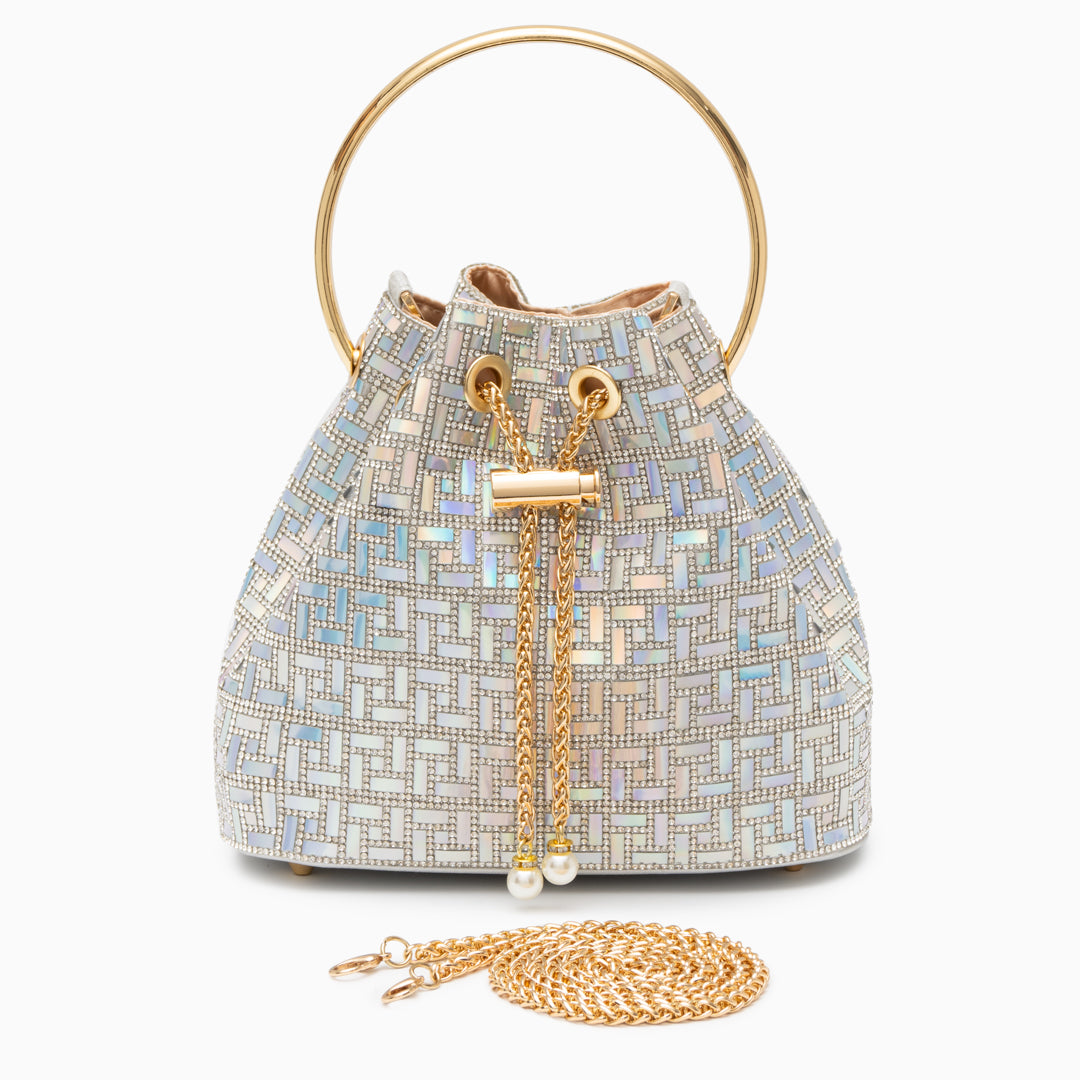 Starlet Glitter Bag - Black