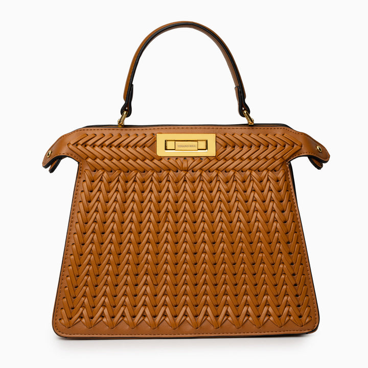 Celeste Woven Bag - Red