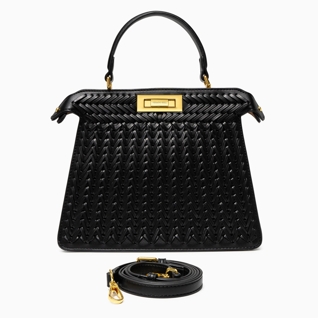 Celeste Woven Bag - Red