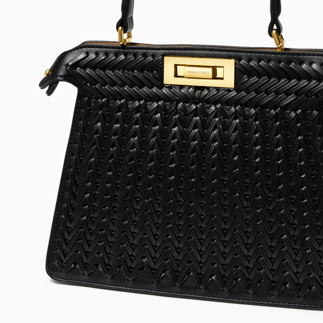 Celeste Woven Bag - Red