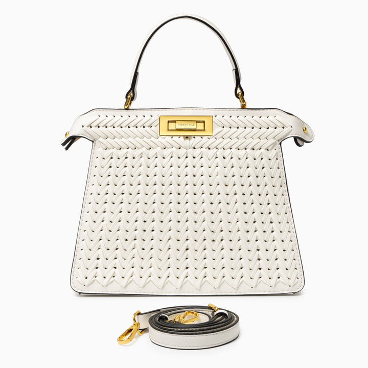 Celeste Woven Bag - Red