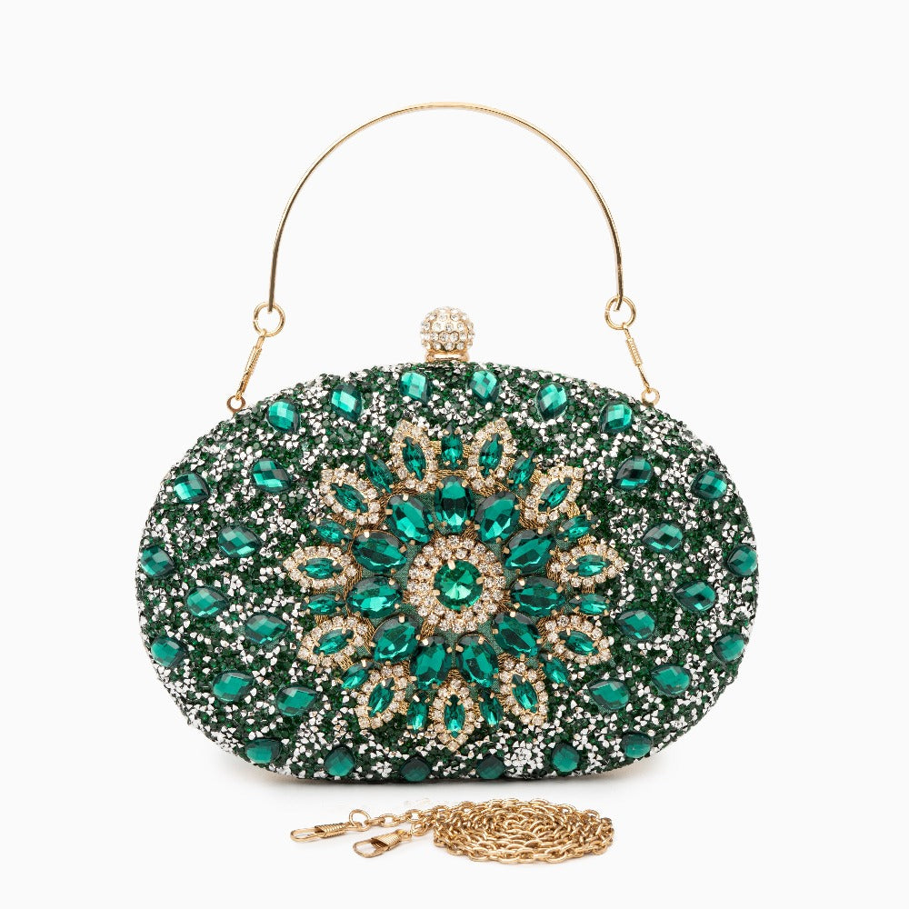 Odette Clutch Bag - Silver