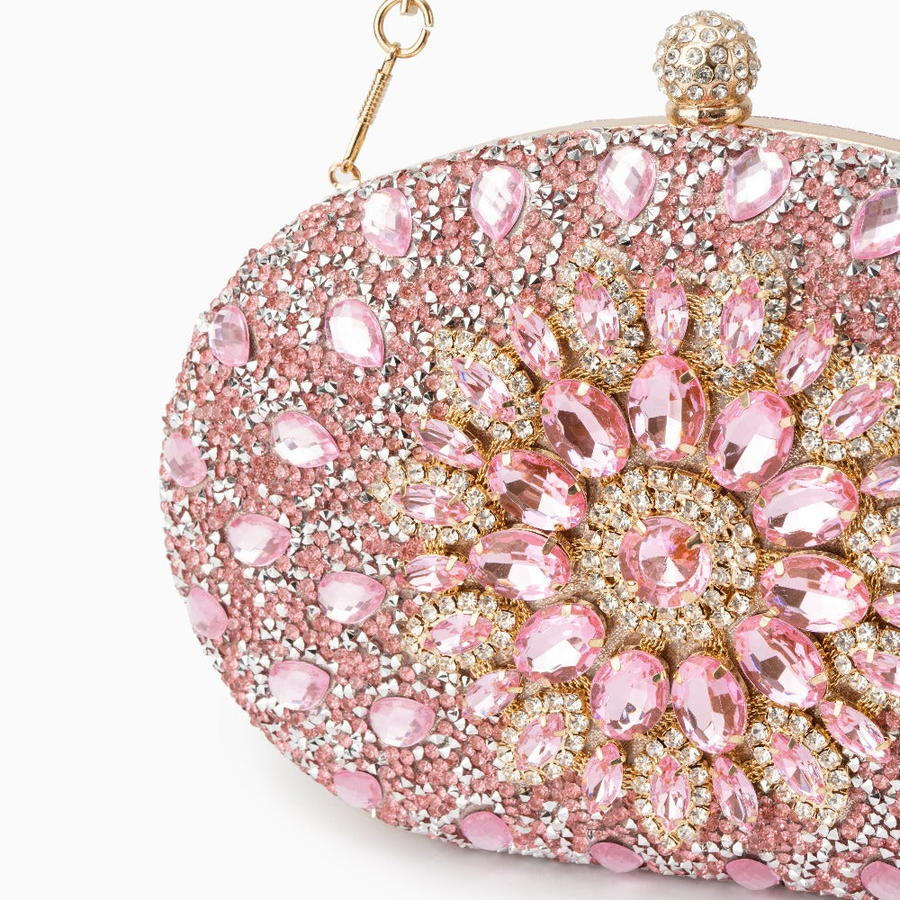 Odette Clutch Bag - Silver