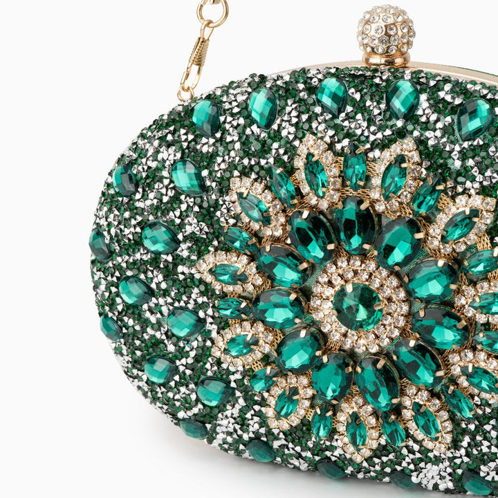 Odette Clutch Bag - Silver