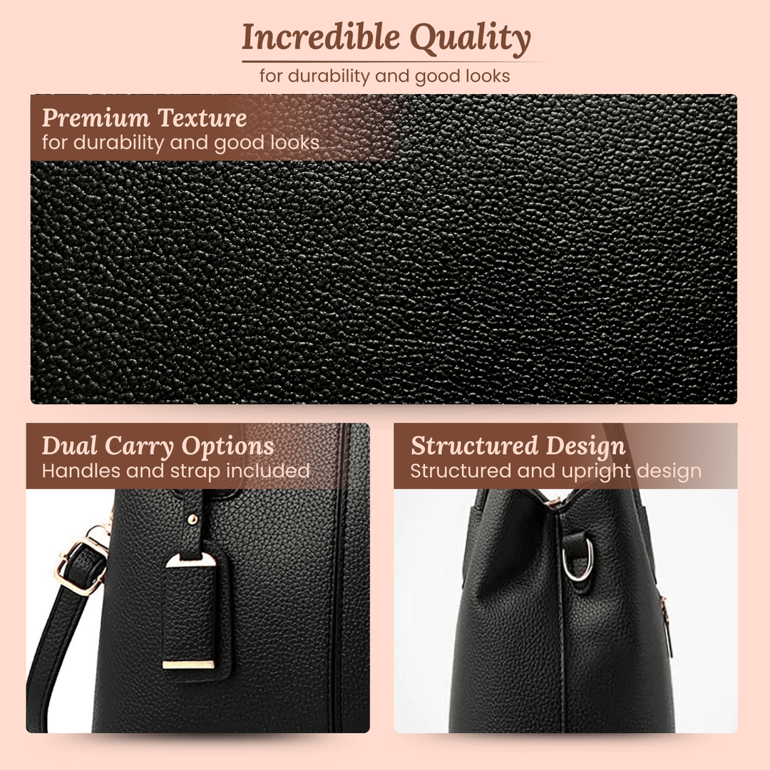 Beate Strukturierte Tragetasche | Elegante Handtasche