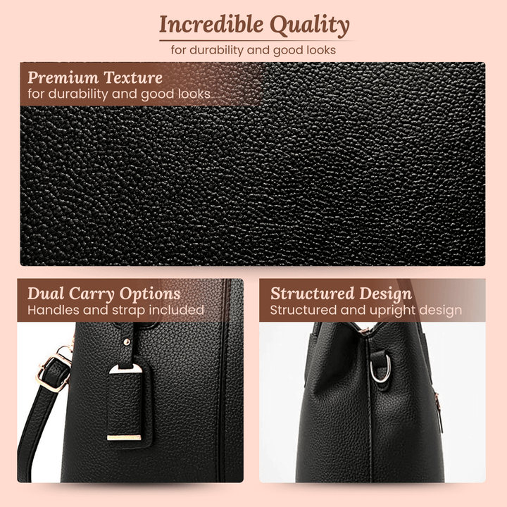 Beate Strukturierte Tragetasche | Elegante Handtasche