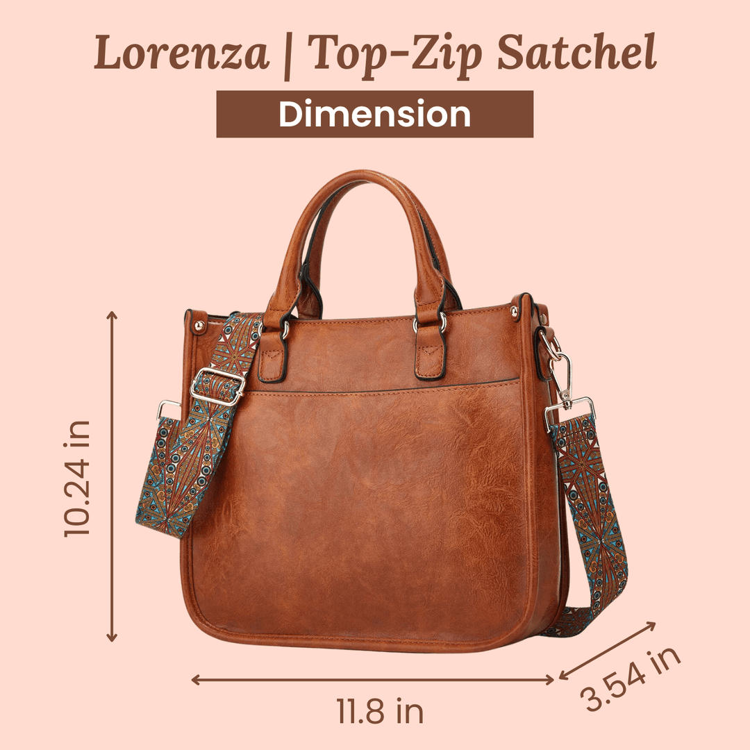 Irene's Patterned Shoulder Bag