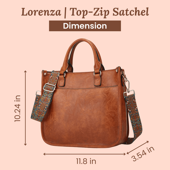 Irene's Patterned Shoulder Bag
