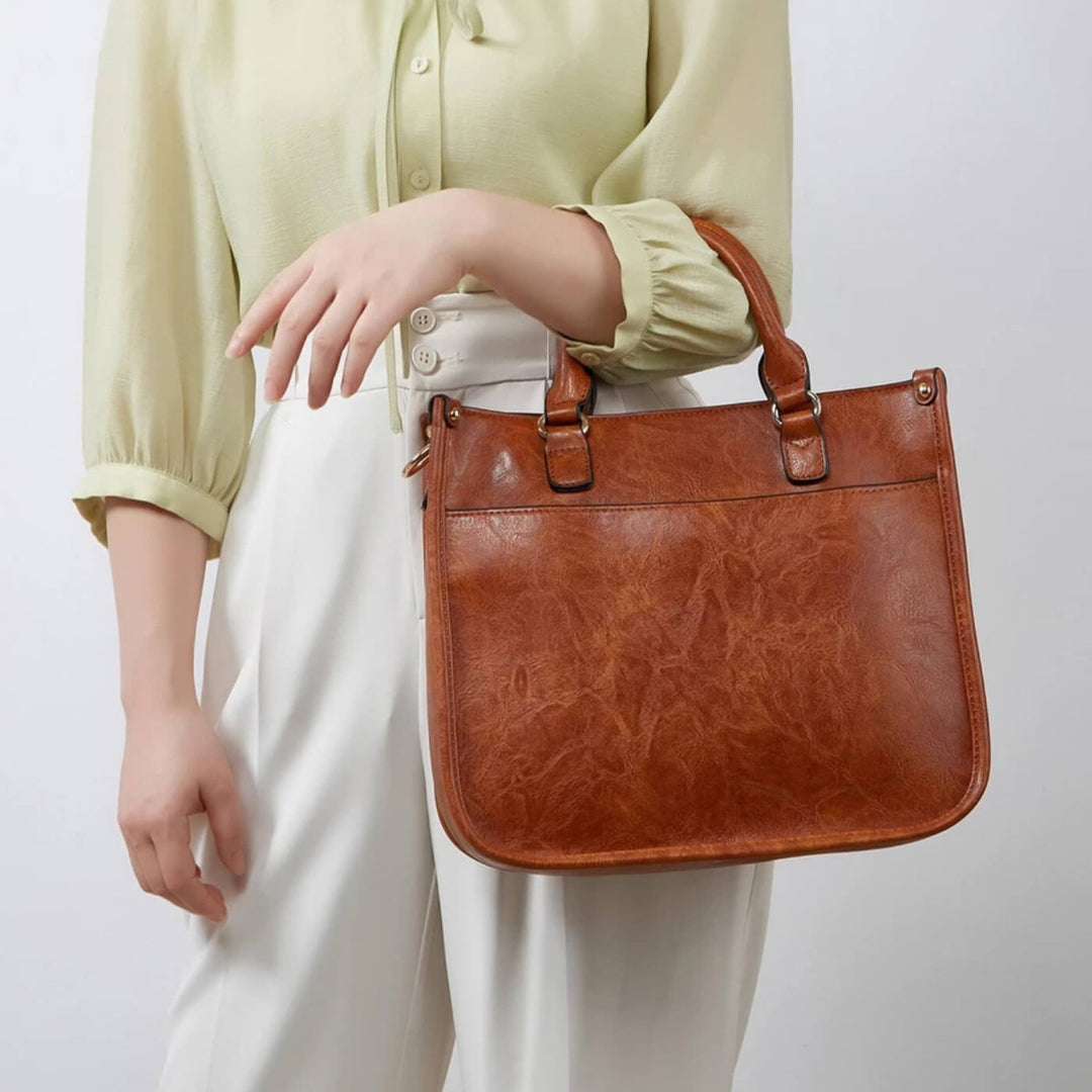 Irene's Patterned Shoulder Bag