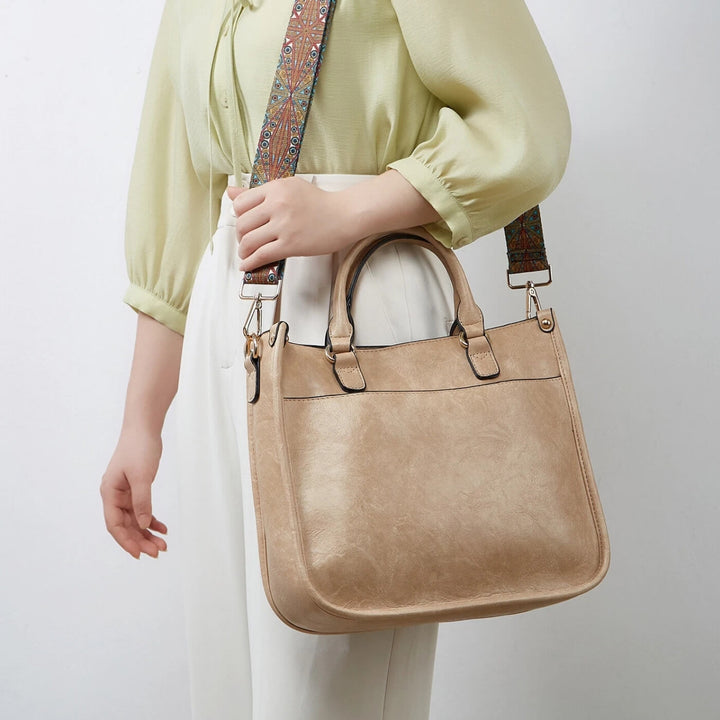 Irene's Patterned Shoulder Bag