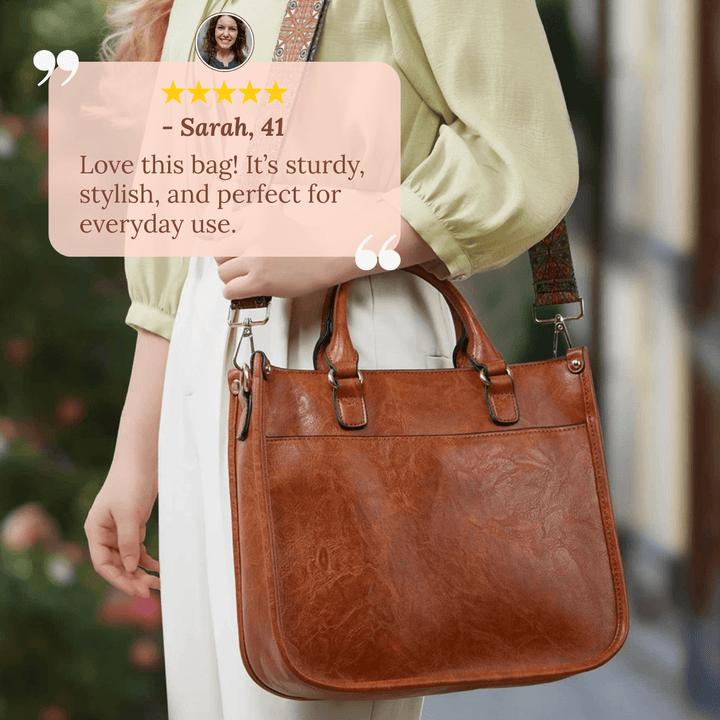Irene's Patterned Shoulder Bag