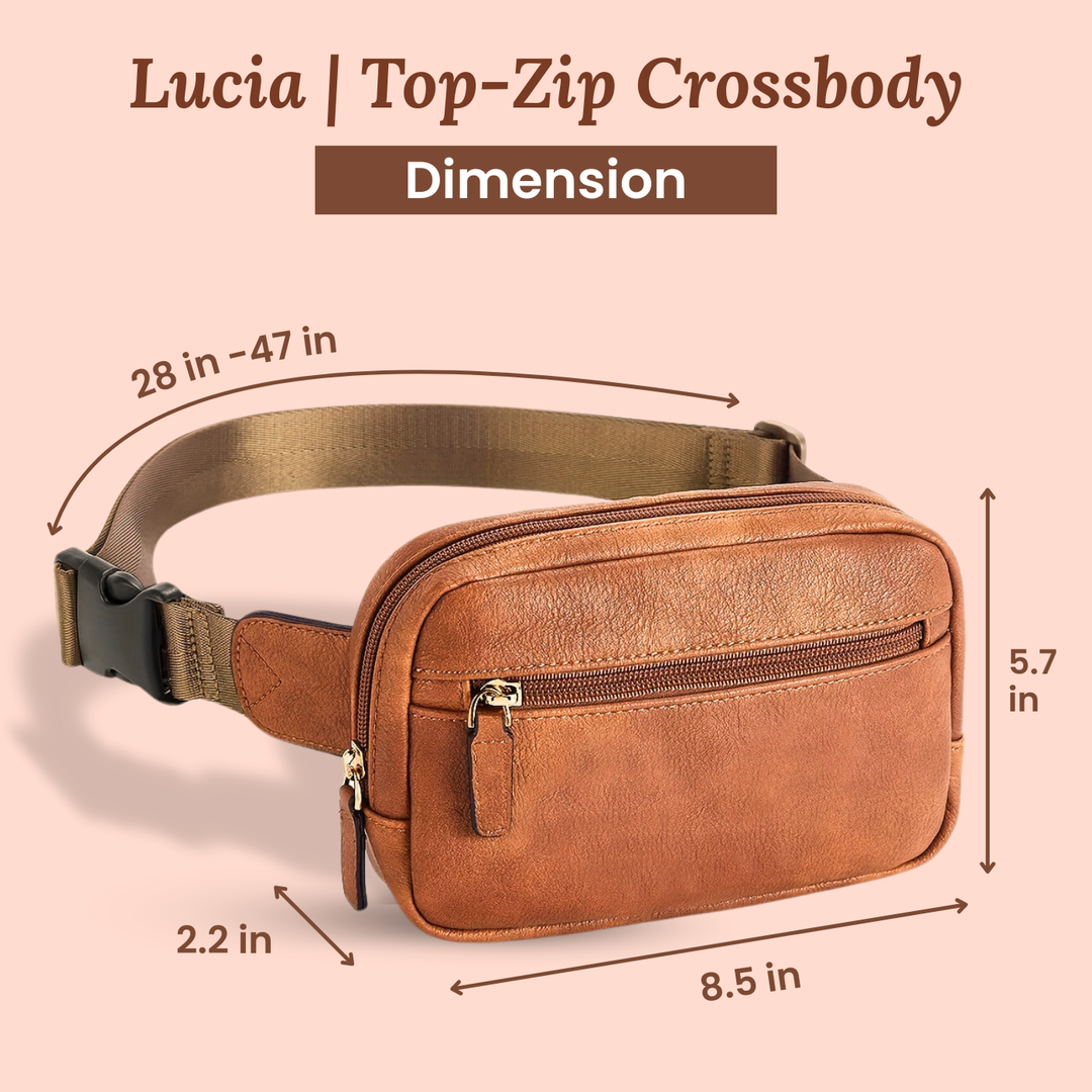 Valentina's Zip Tote Bag | Belt Bag