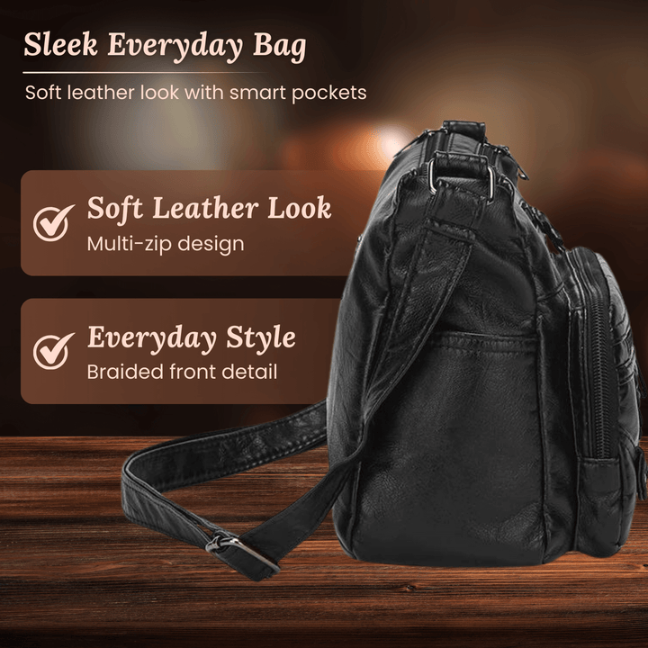 Greta Geflochtene Handtasche | Elegante Tragetasche