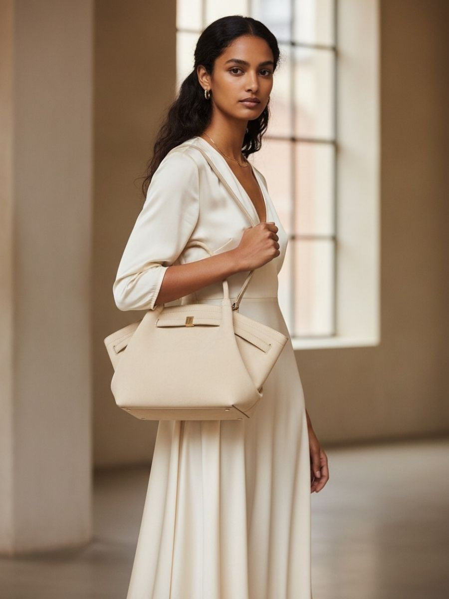 Terra Medium Tote - Off White