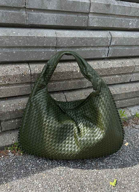 Borsa Tote Vela Intrecciata
