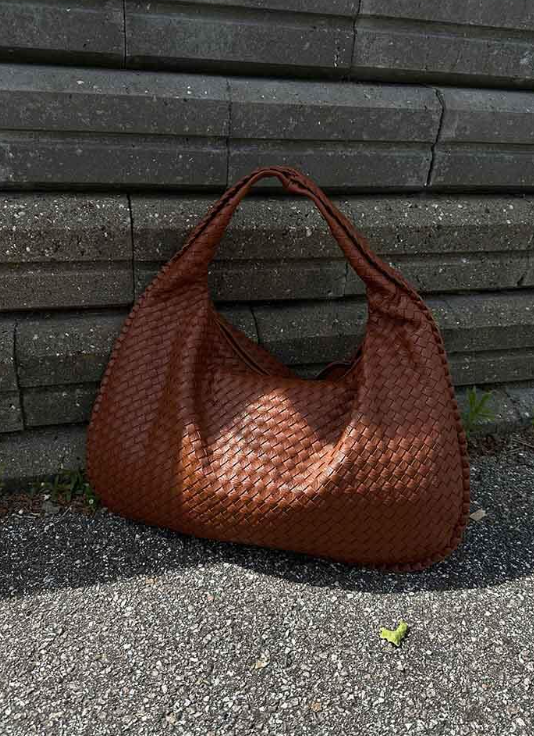 Borsa Tote Vela Intrecciata