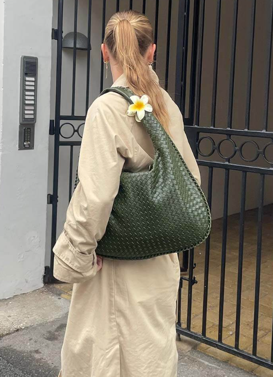 Borsa Tote Vela Intrecciata
