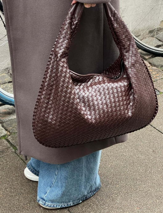 Borsa Tote Vela Intrecciata