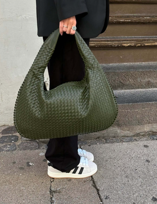 Borsa Tote Vela Intrecciata