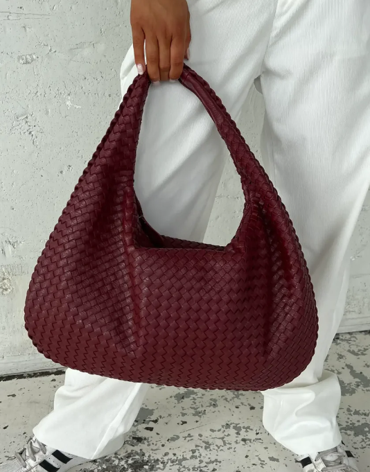 Borsa Tote Vela Intrecciata