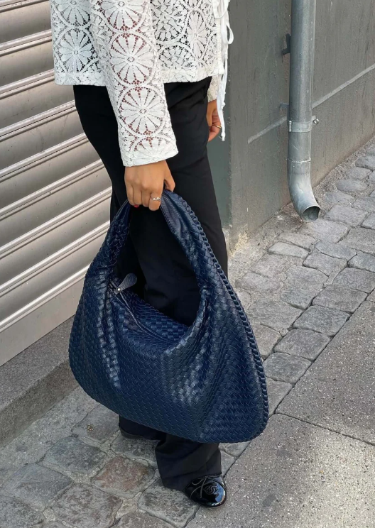 Borsa Tote Vela Intrecciata